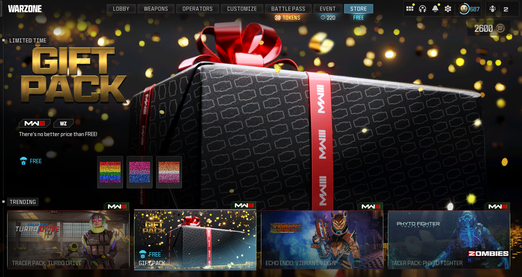 Gift Pack CoD Store