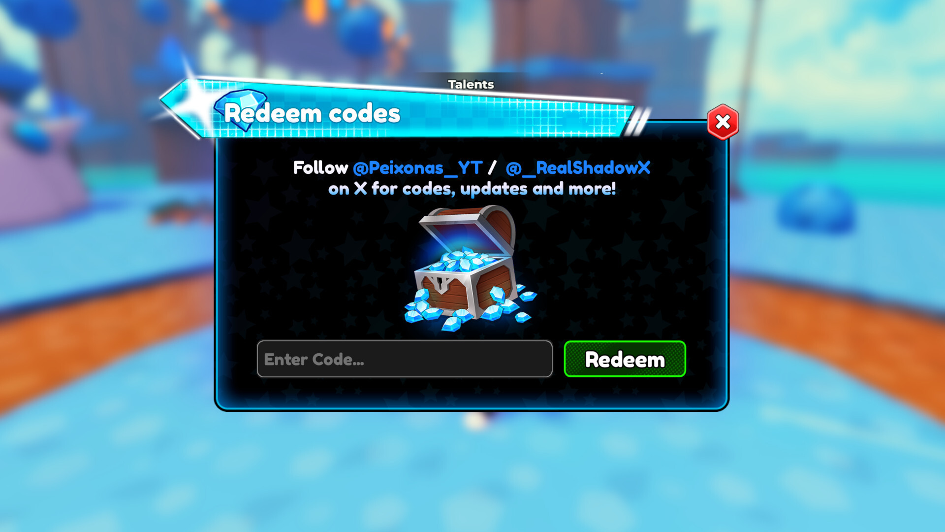 Code Redemption Anime Celestial X