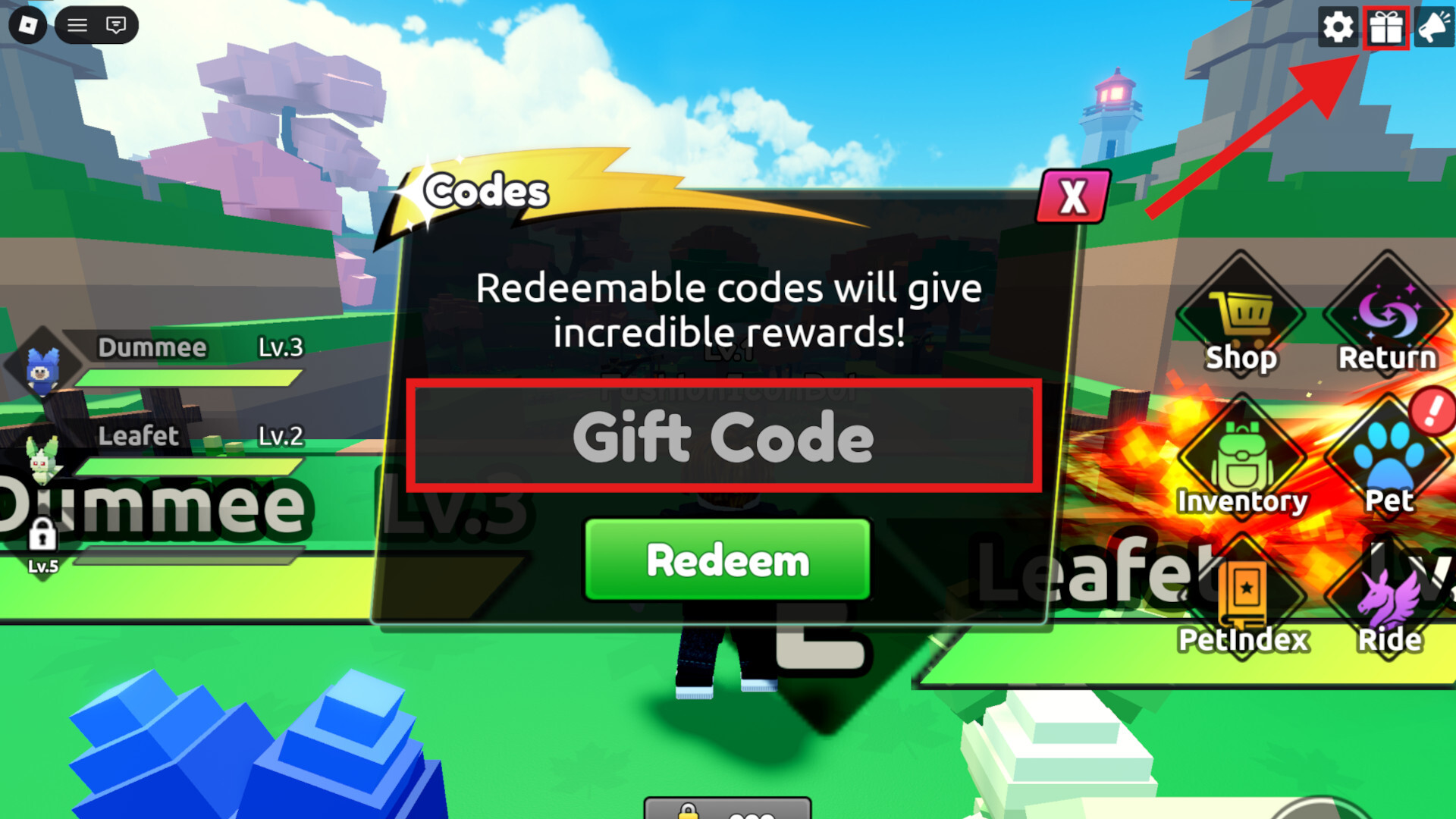 Code Redemption Catch A Monster