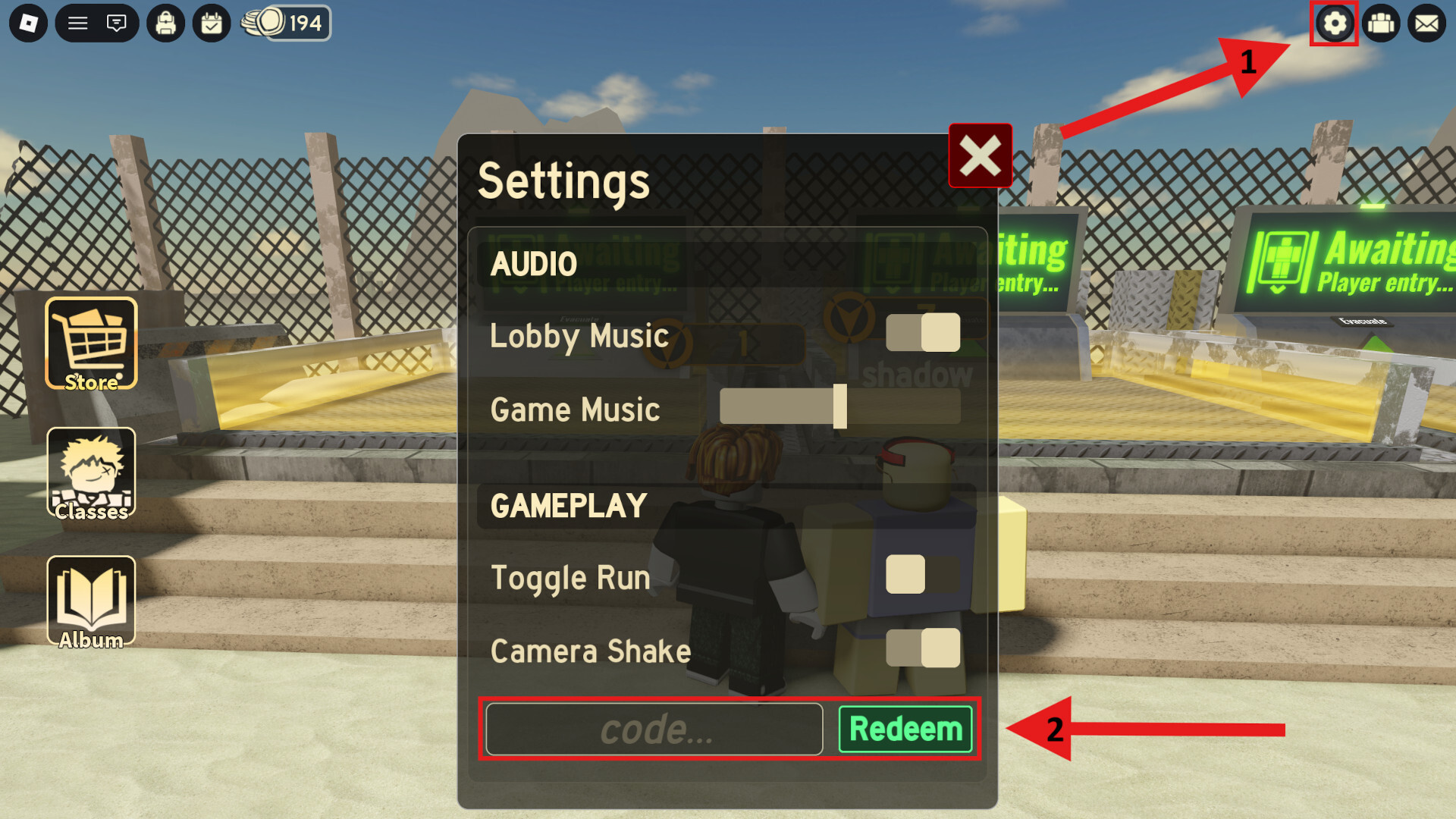 Code Redemption Deadly Delivery