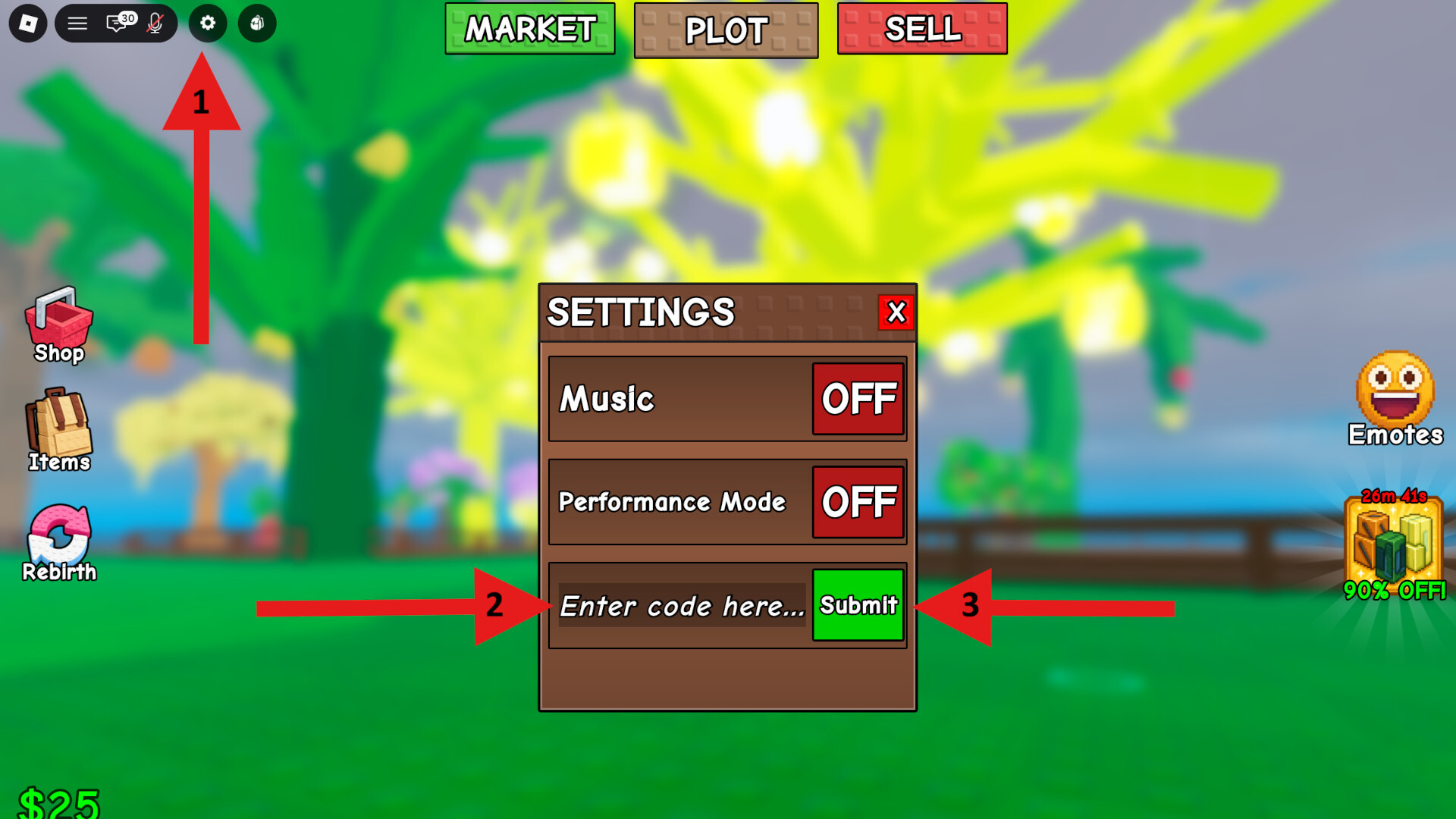 Code Redemption Greedy Growers