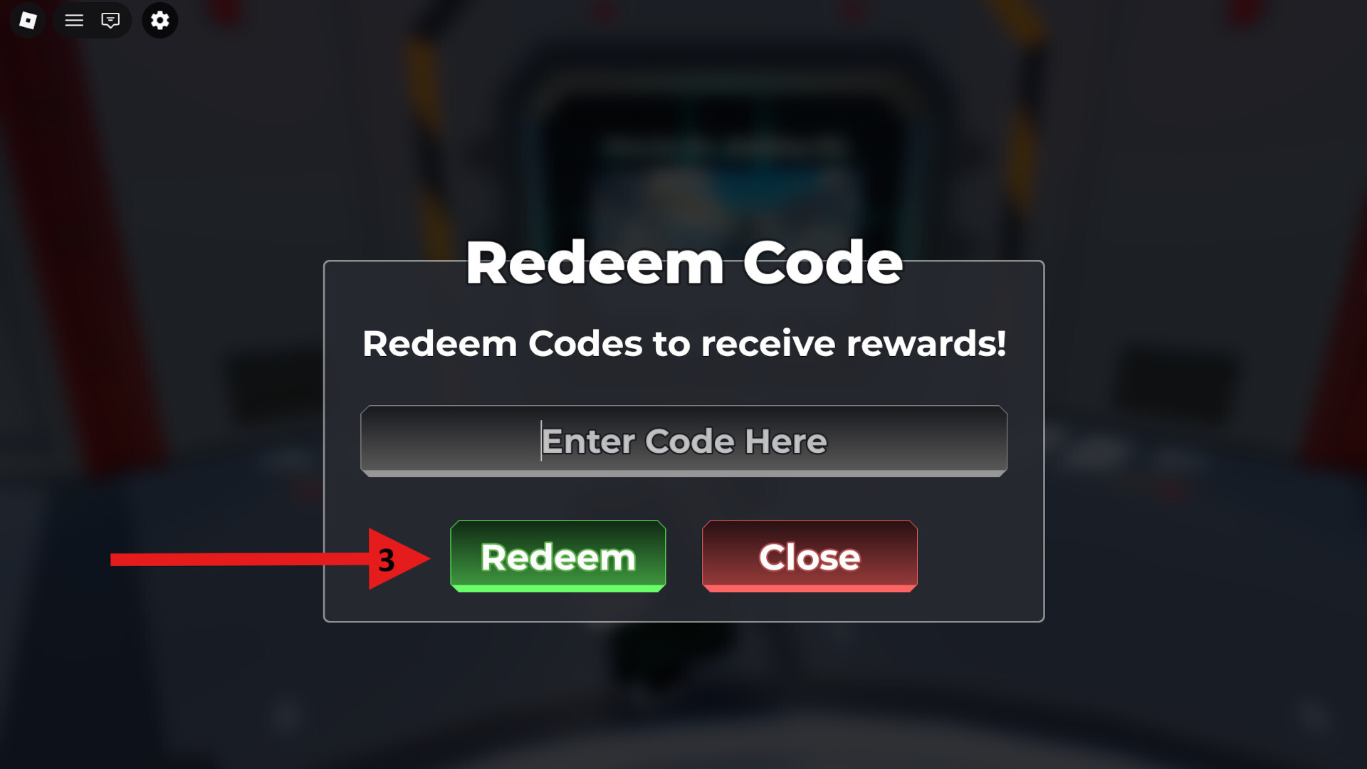 Code Redemption Menu Sniper Arena