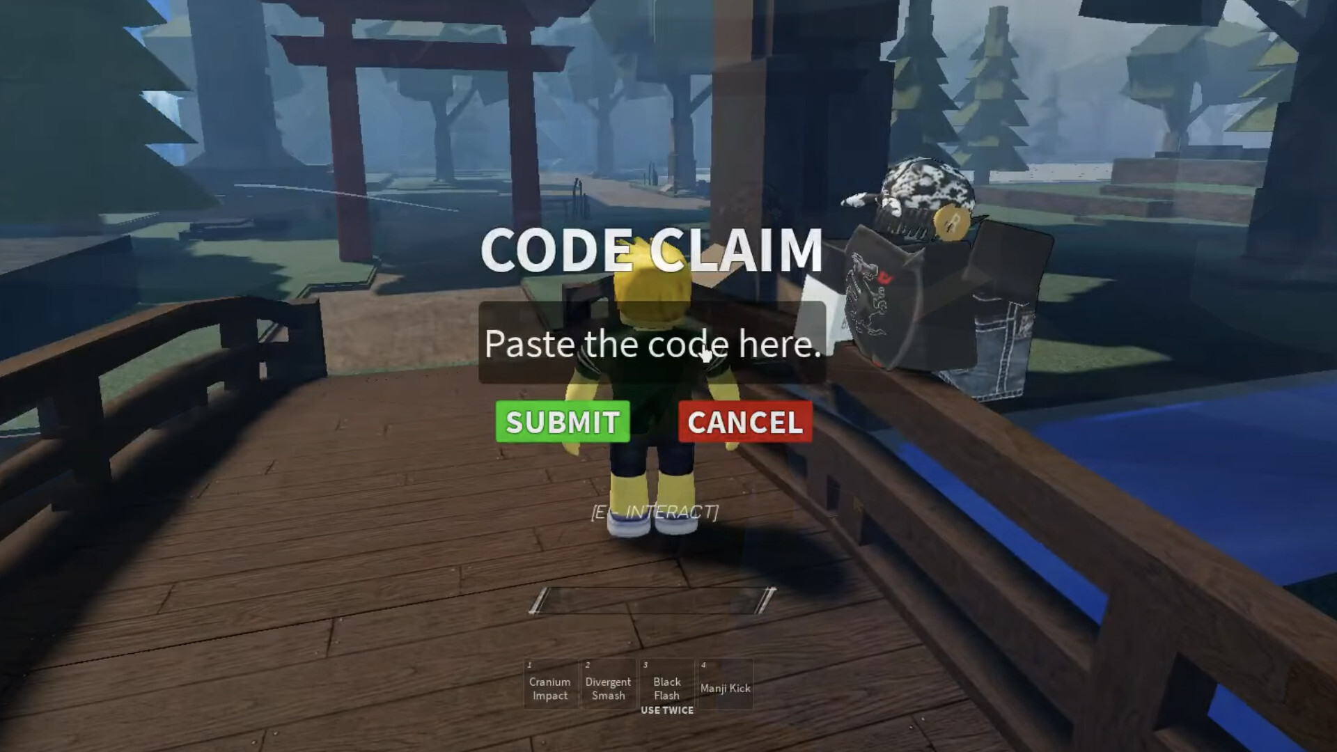 Code Redemption Menu Sorcerer Battlegrounds