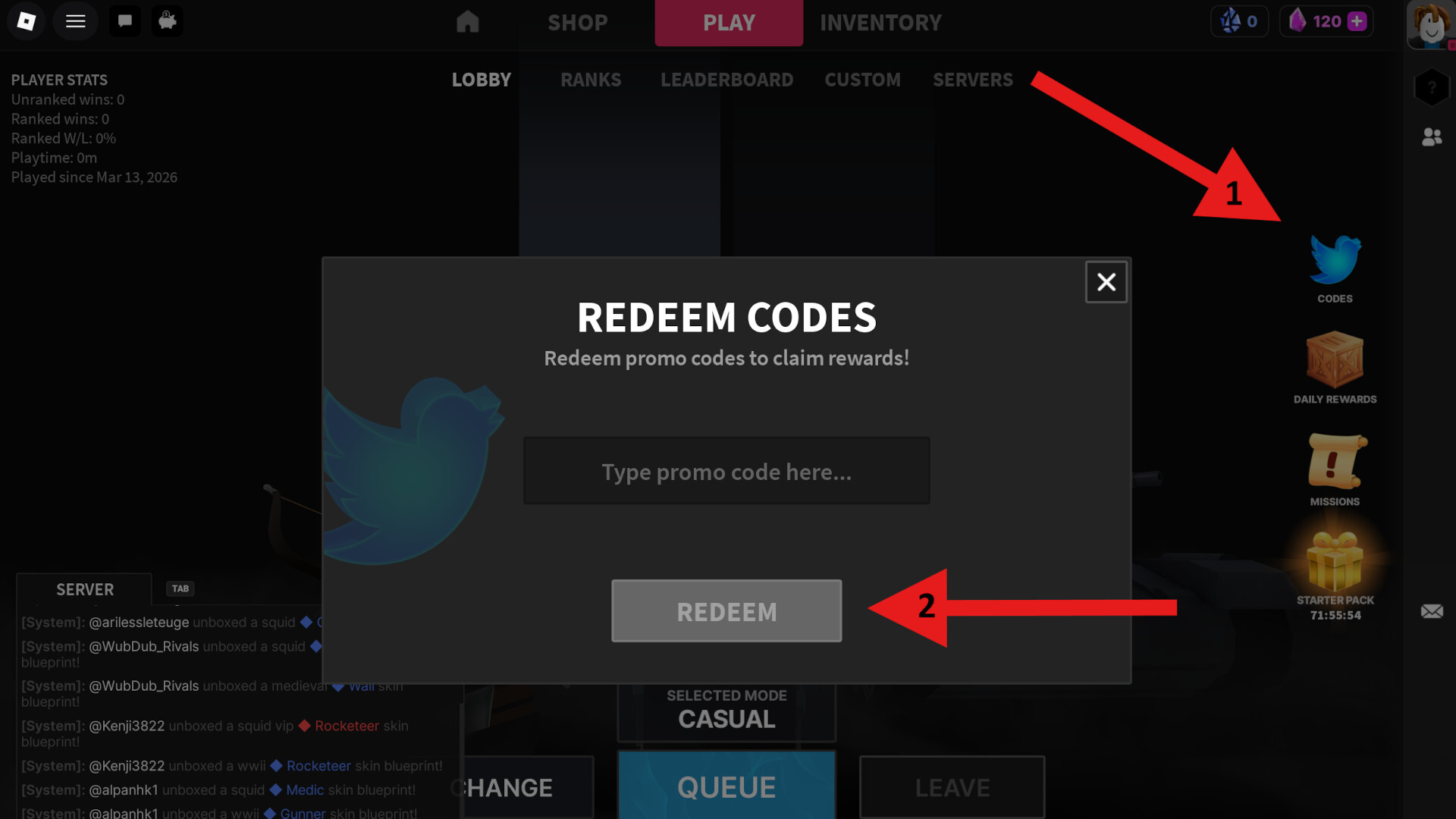 Code Redemption Mini Empires