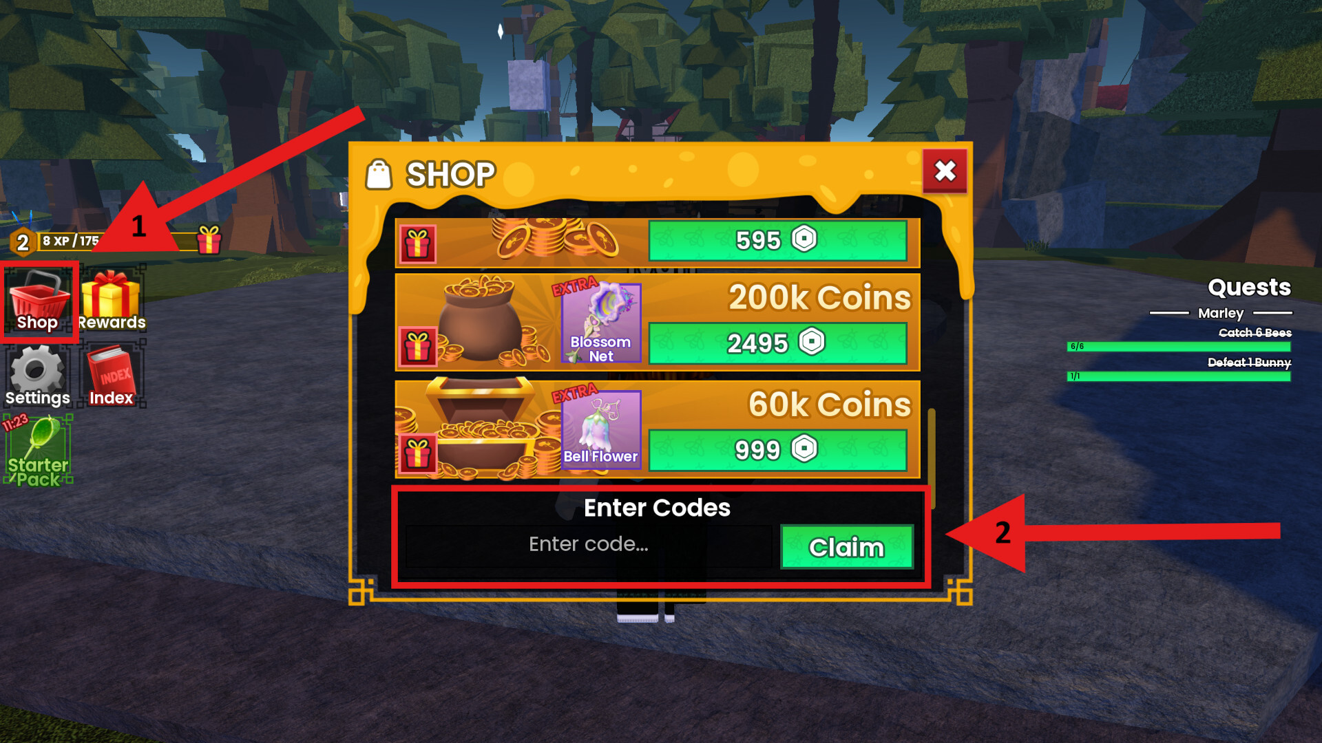 Code Redemption Roblox Bees