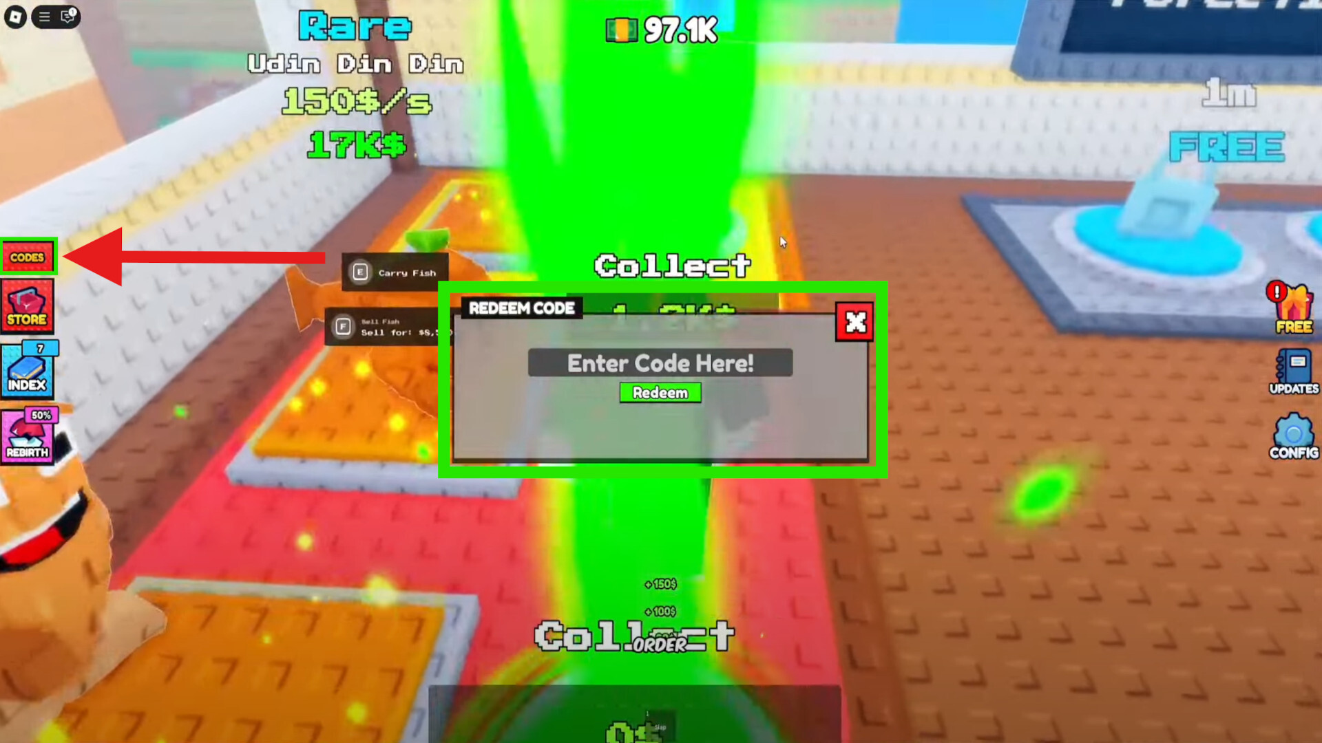 Code Redemption Steal A Fish