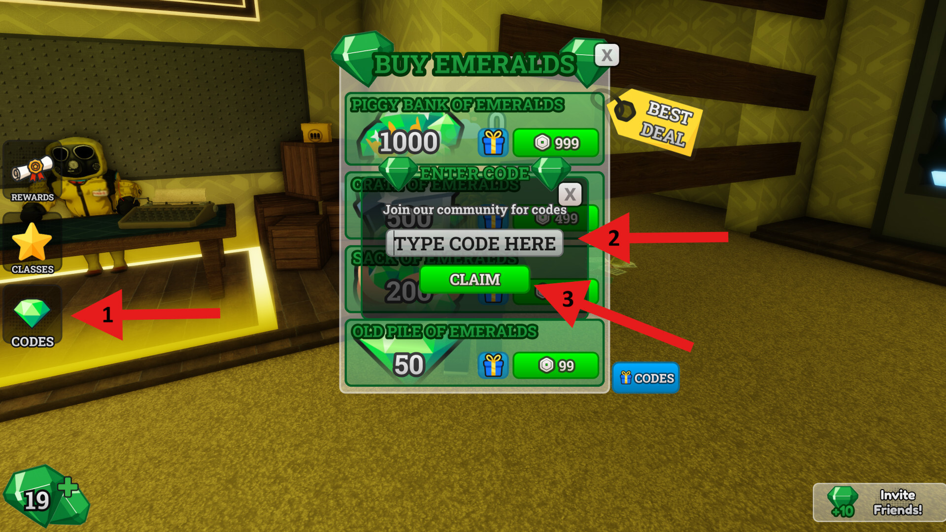 Code Redemption Survive the Backrooms