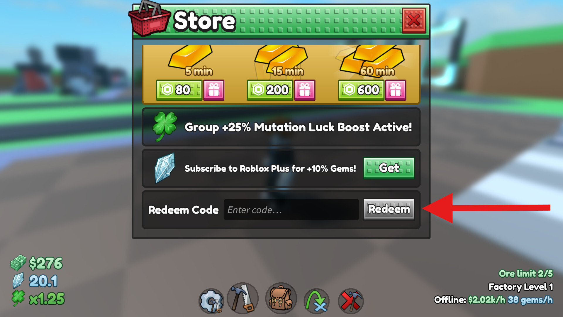 Code Redemption The Everything Factory