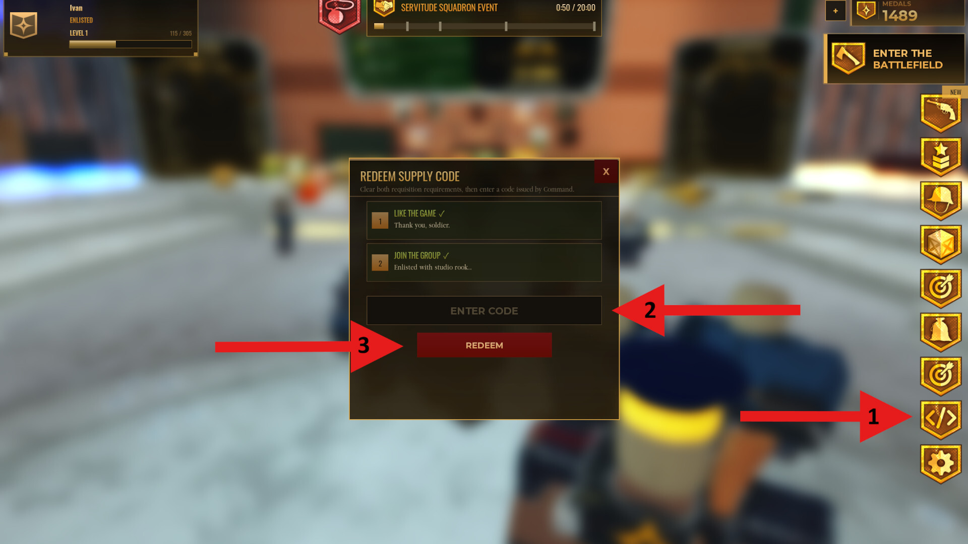 Code Redemption Trench Decay