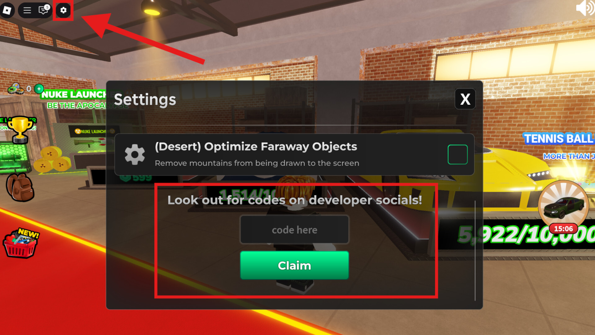Code Redemption in A Dusty Trip