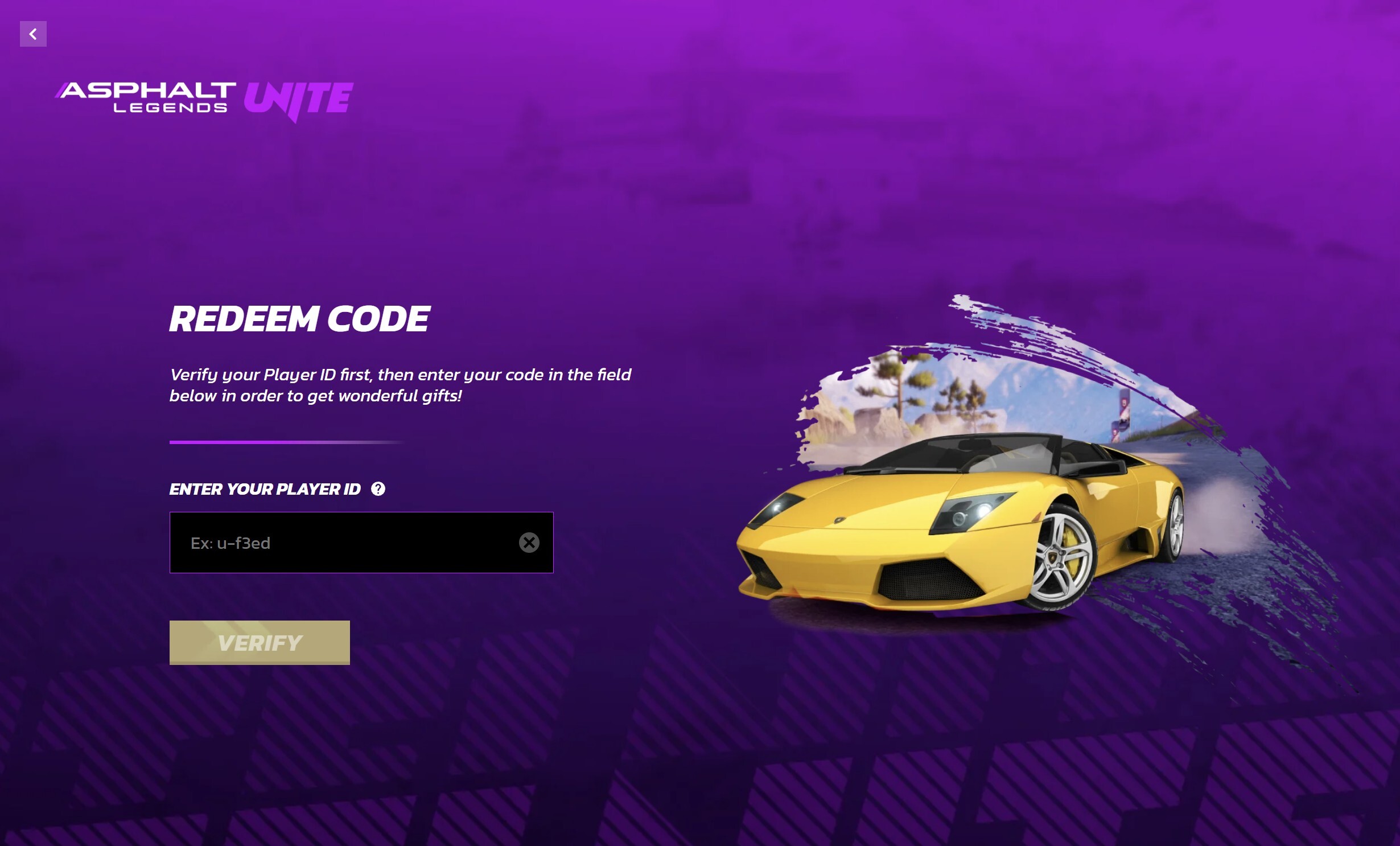 Code Redemption Asphalt Legends Unite