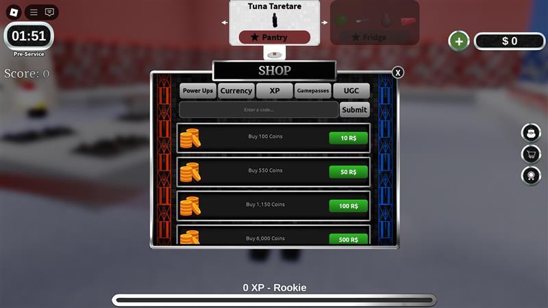 Code Redemption Hells Kitchen