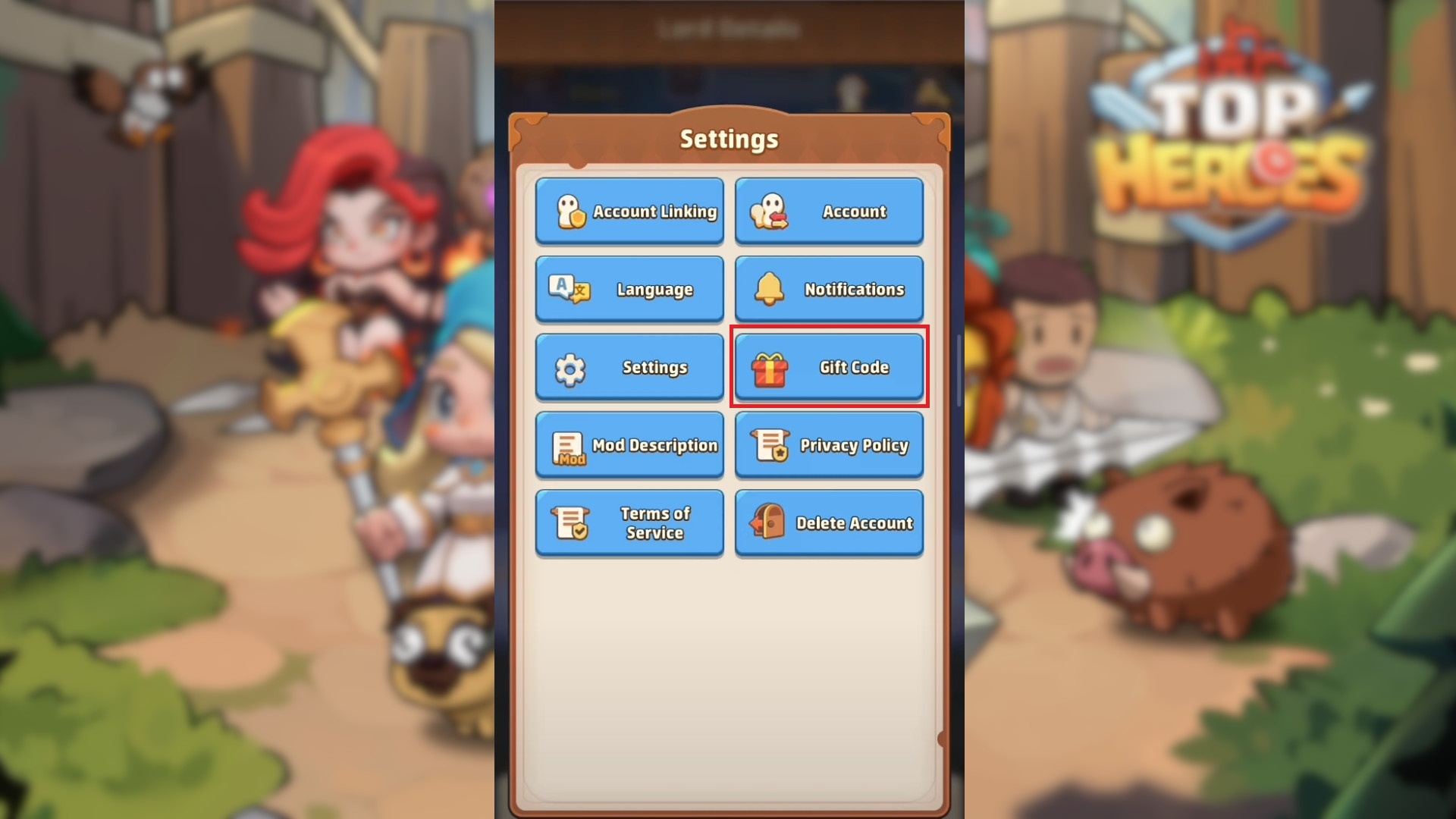 Code Redemption Top Heroes