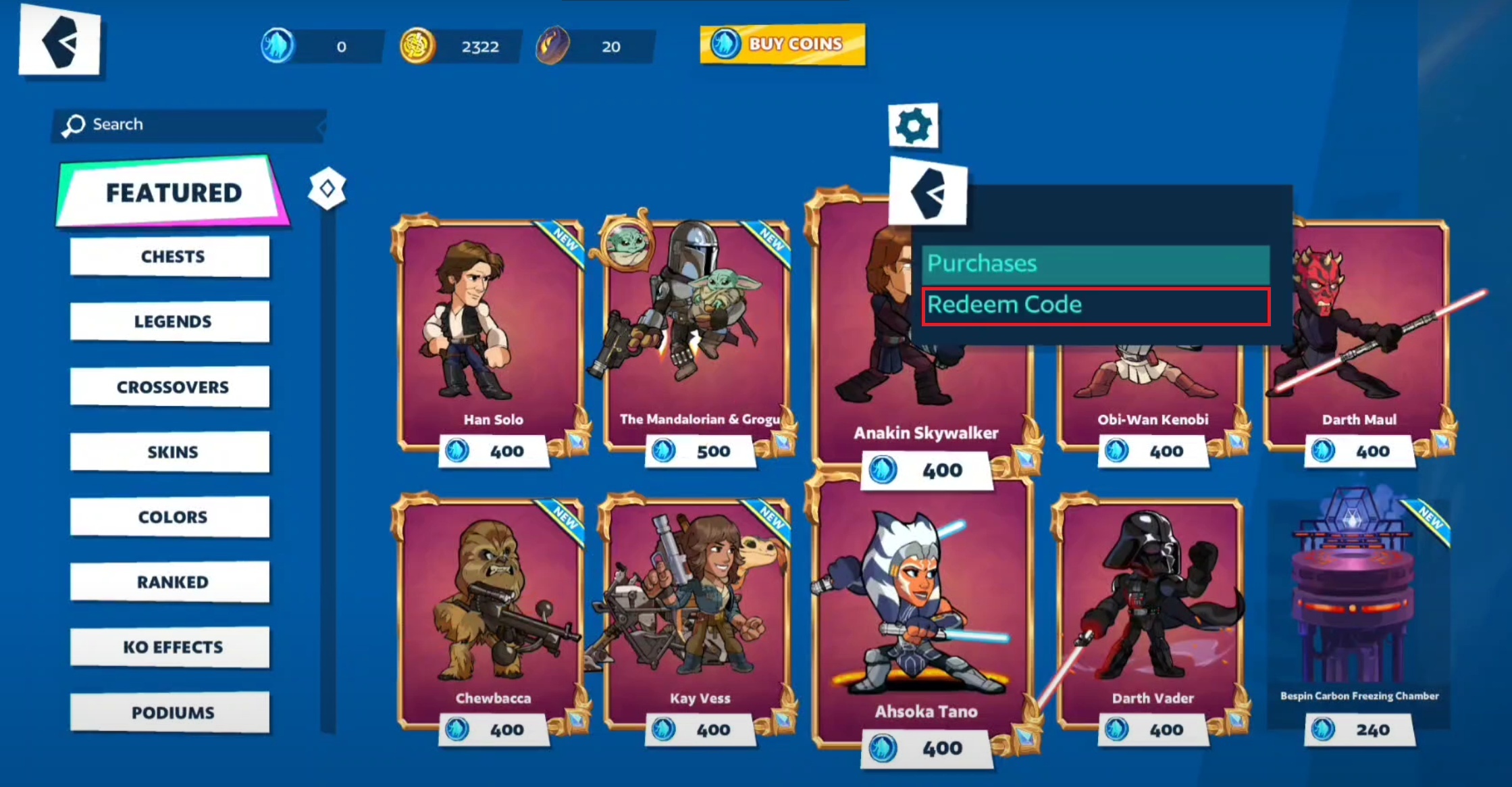 Code Redemption Brawlhalla