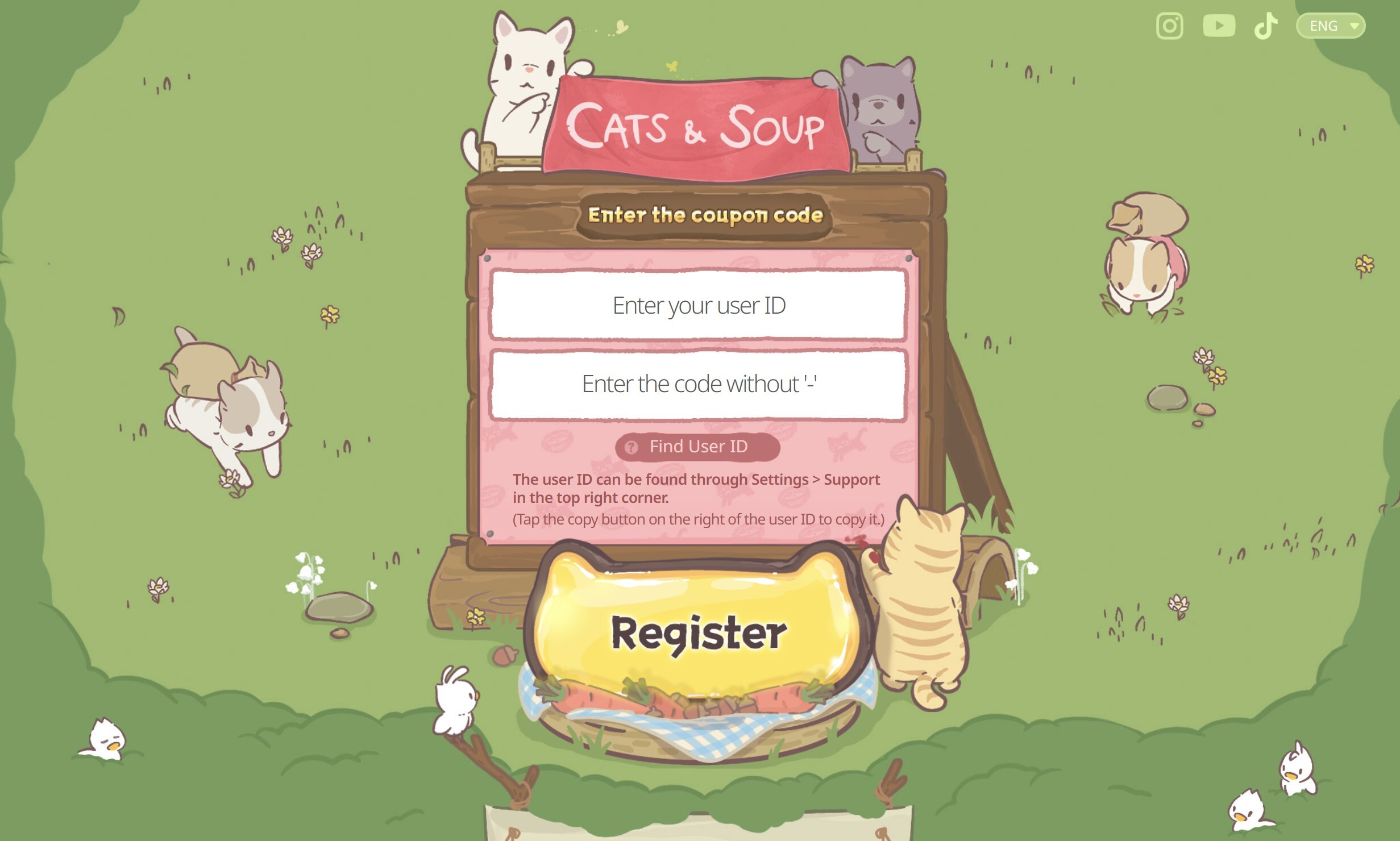 Code Redemption Cats Soup