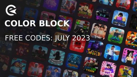 Roblox  Color Block Codes (Updated July 2023) - Hardcore Gamer