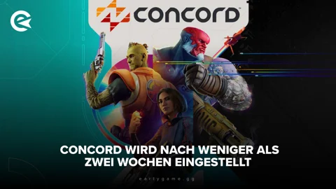 Concord wird nach weniger als zwei Wochen eingestellt