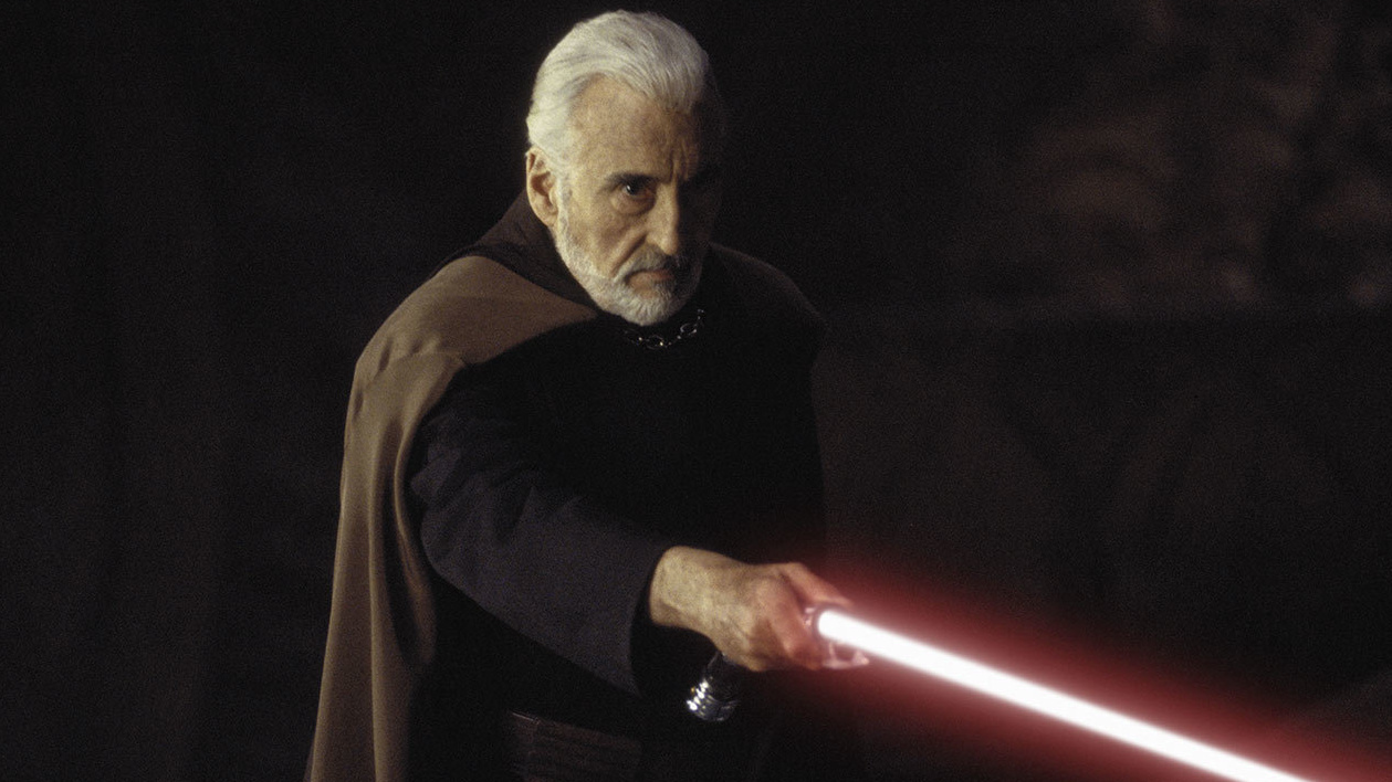 Count Dookus Lightsaber