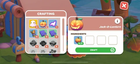 Crafting Jack O Lantern 2