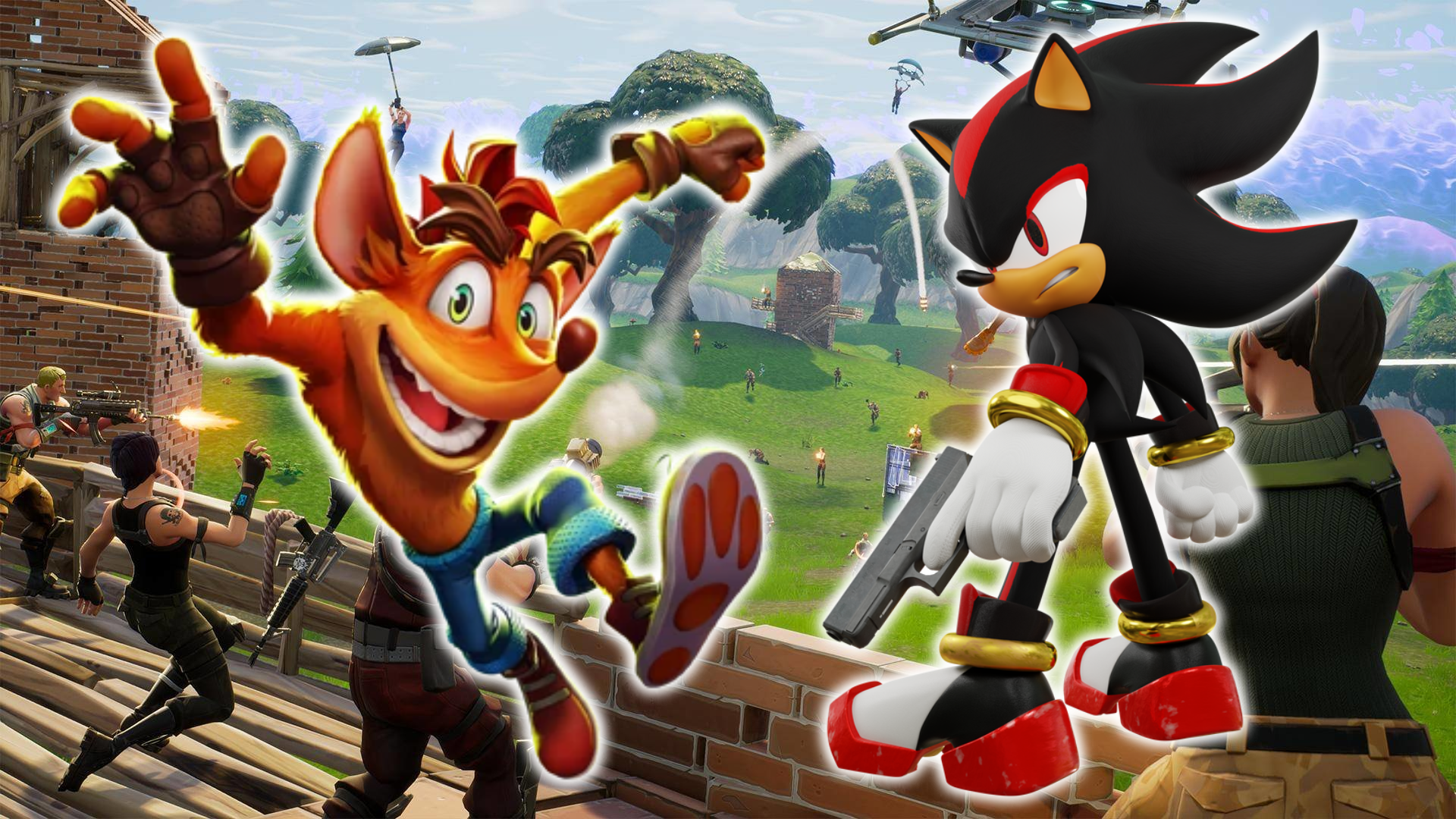 Crash in Fortnite