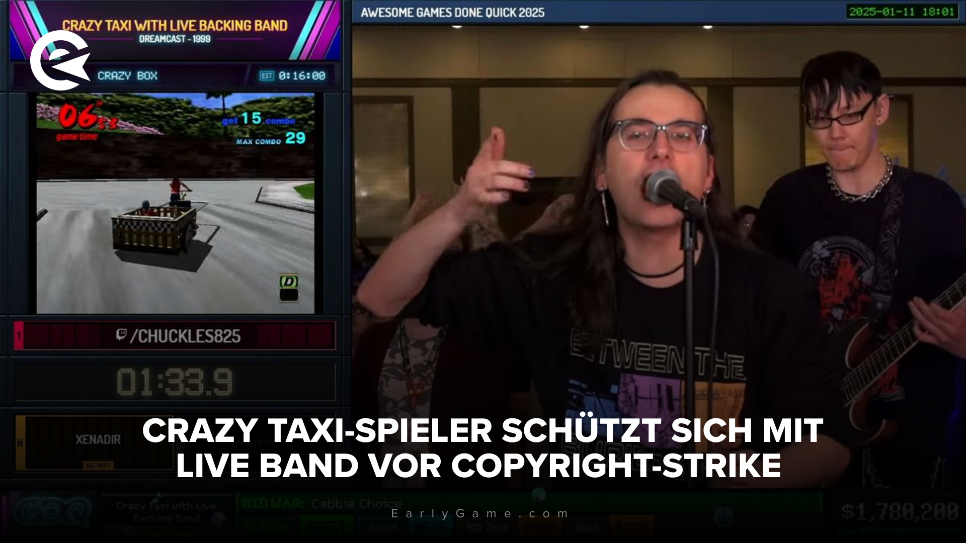 Crazy Taxi With Live Band 2 DE