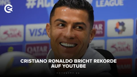 Cristiano Ronaldo bricht Rekorde auf Youtube