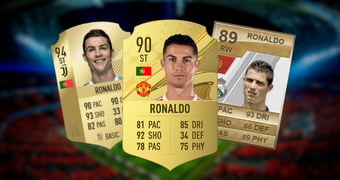 Cristiano Ronaldo in FIFA All Fut Cards alle Karten