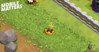 Crown Sword Decoration Clash Of Clans