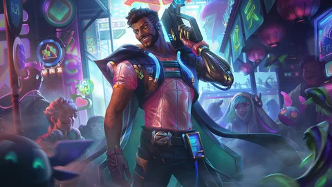 Cyberpop Akshan Splash