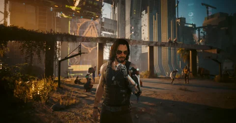 Cyberpunk 2077 Phantom Liberty Johnny Silverhand Dogtown