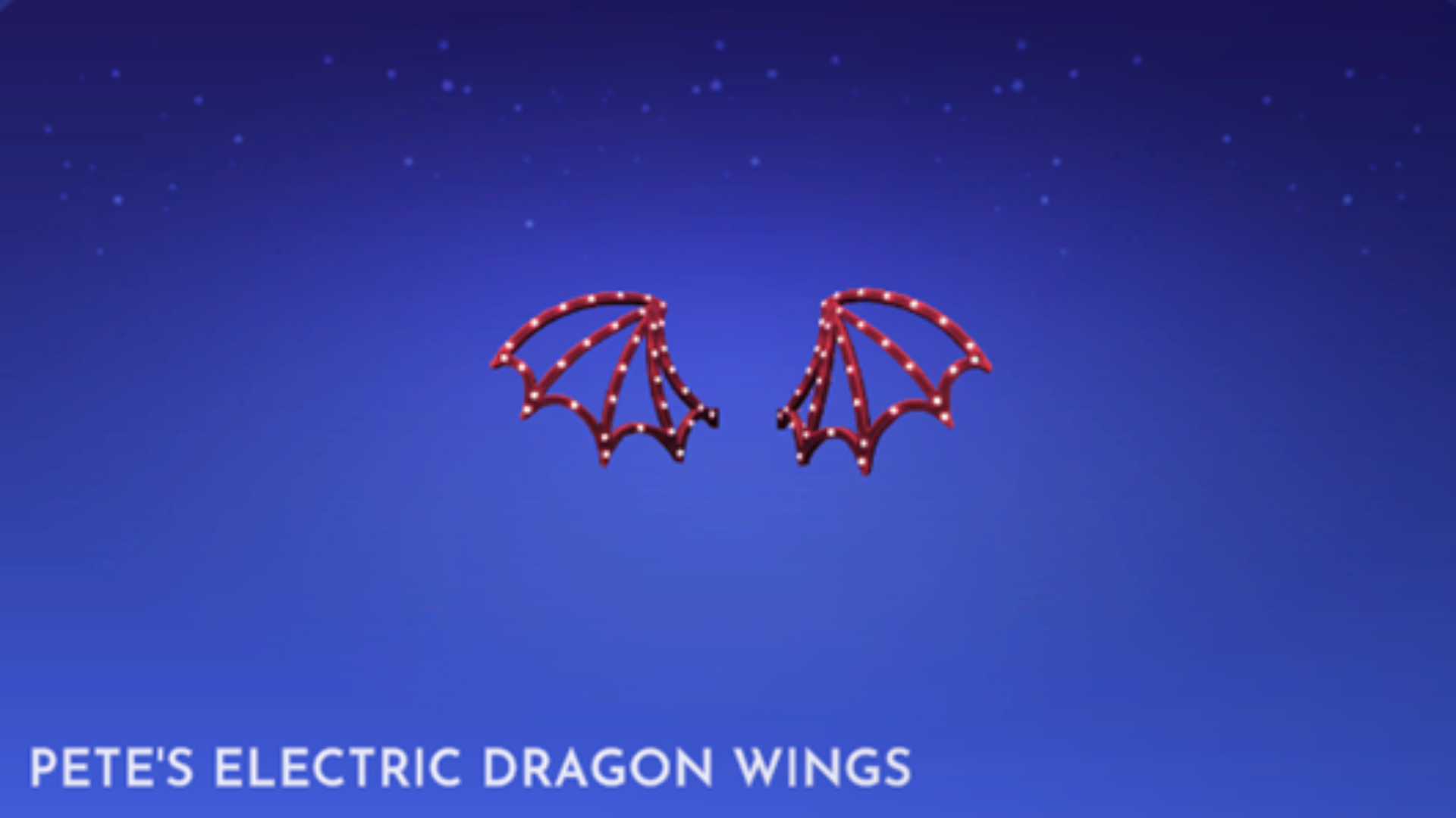 Pete's Electronic Dragon Wings