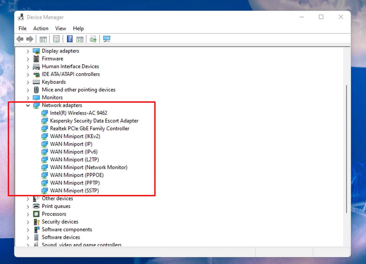 Device Manager Windows