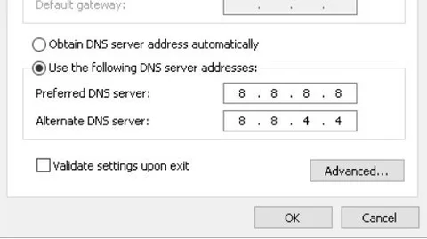 DNS Server Change