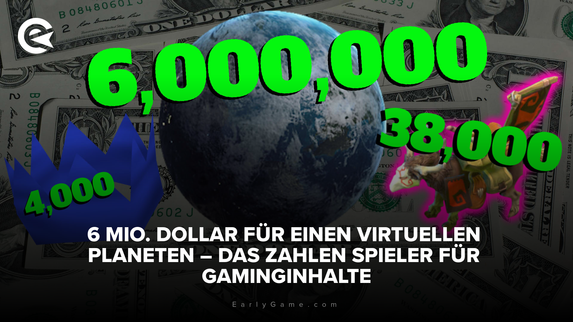 DVAG Echtes Geld für Items