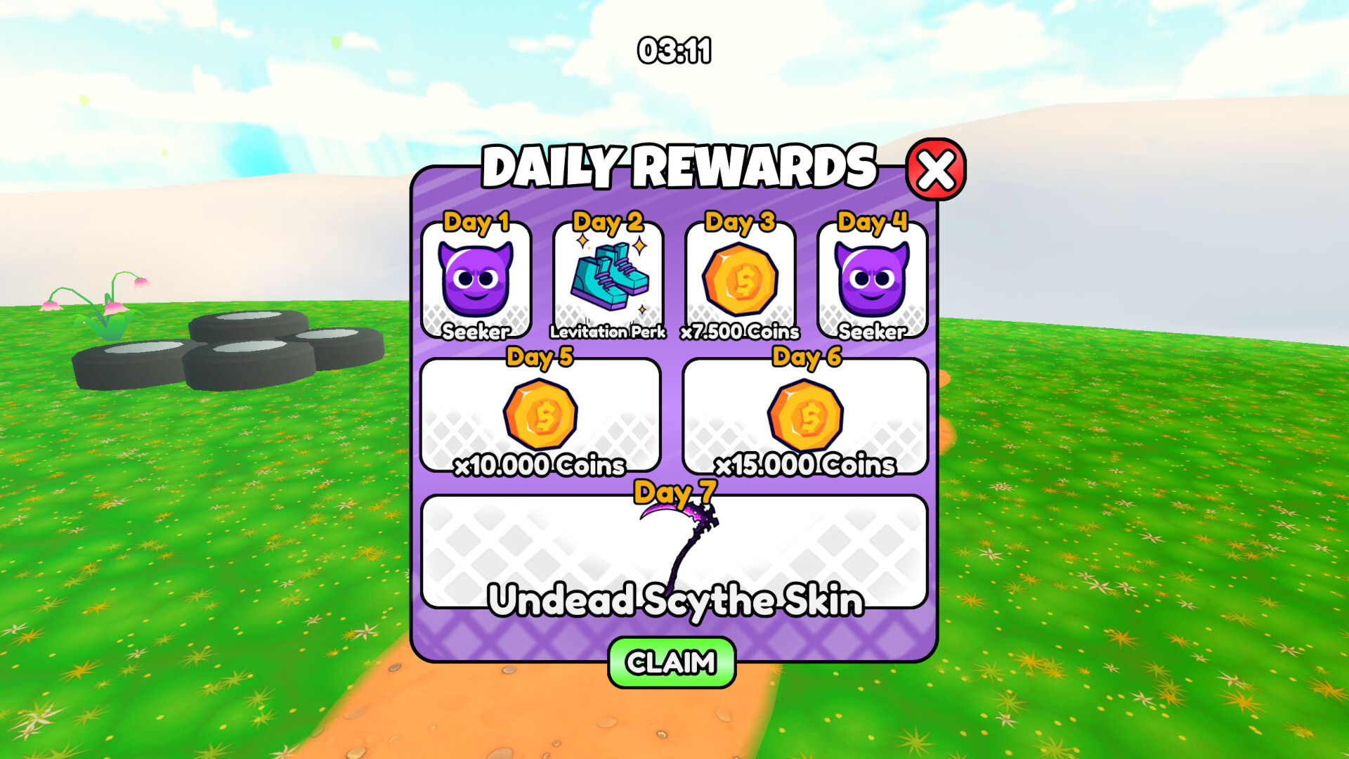 Daily Rewards Paint and Seek