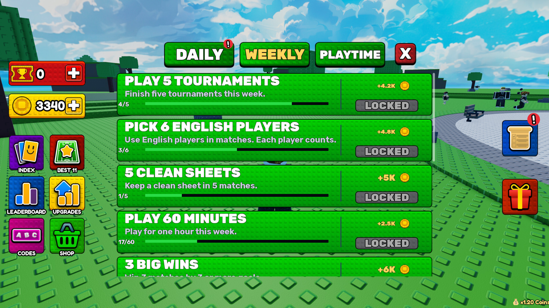 Daily Rewards Win A World Championship