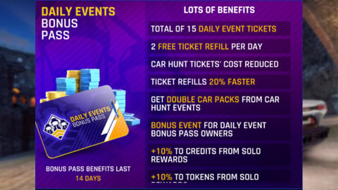 Daily Bonus Event Pass
