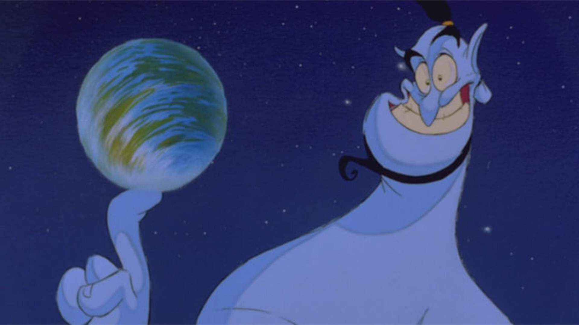 Dan Castellaneta as the Genie