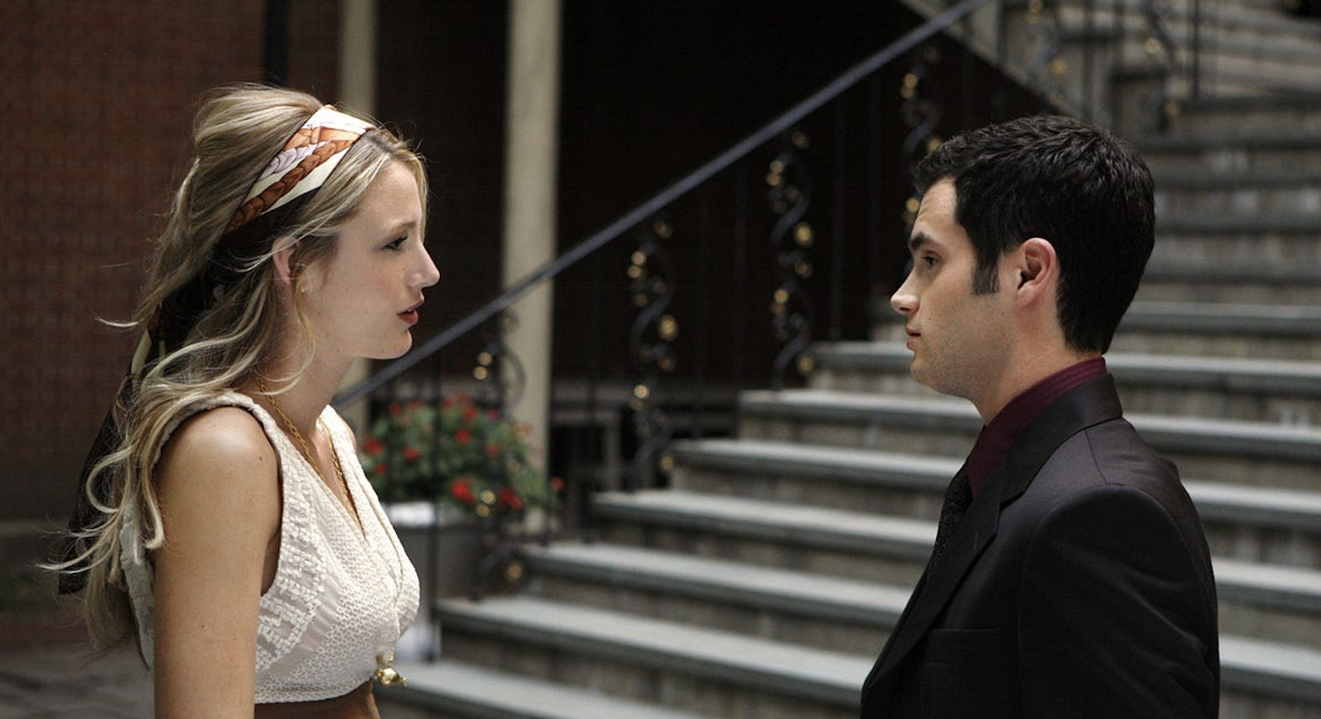 Dan and Serena from Gossip Girl