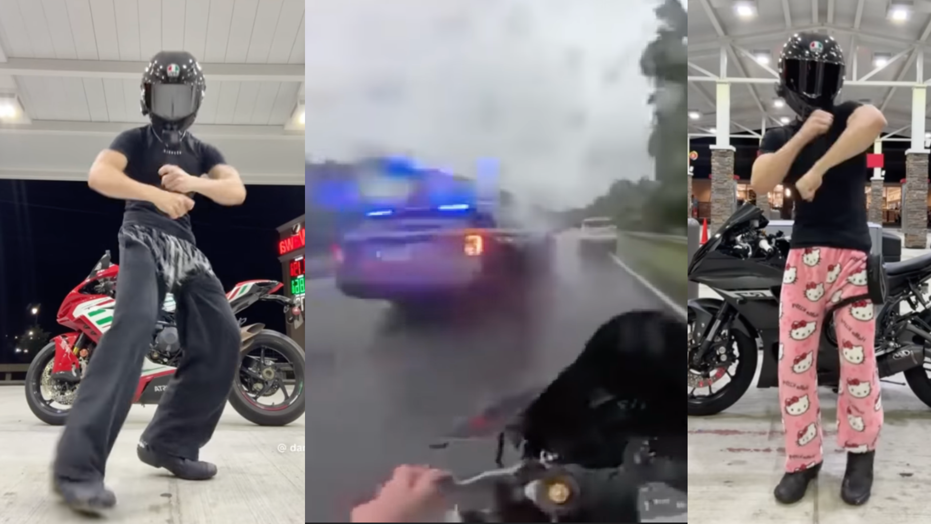 Dancing Moto vs Polizei