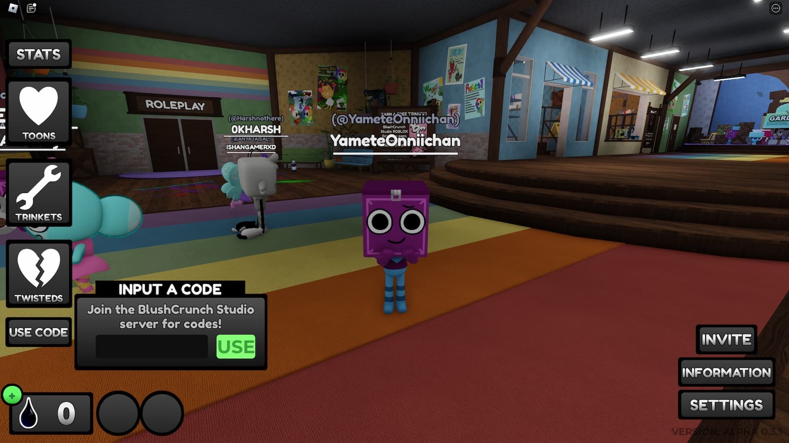 Dandys World How to Redeem Codes