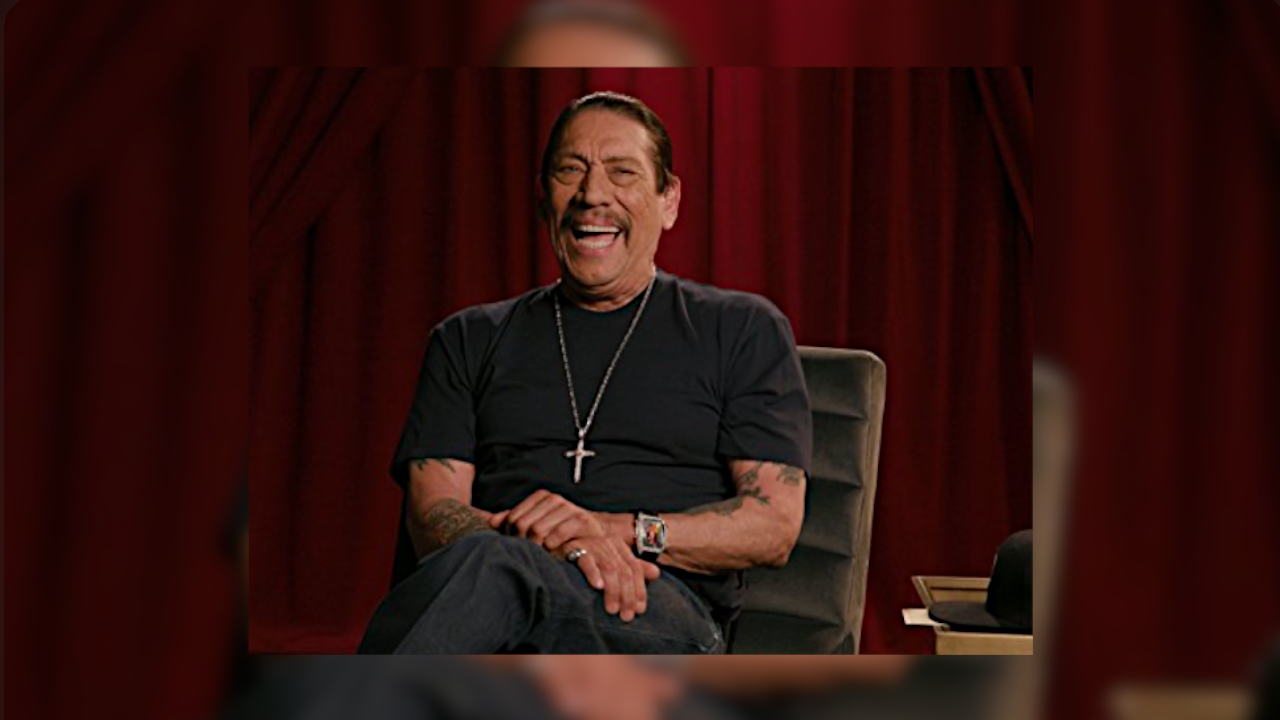 Danny Trejo laughing
