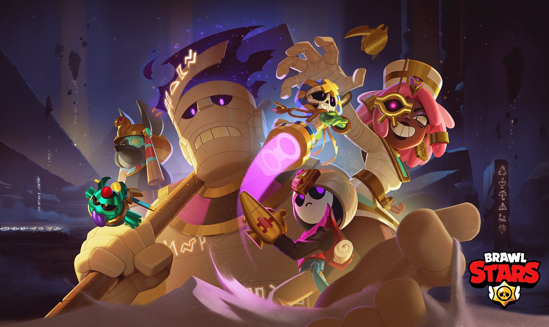 Dark Sands Skins Brawl Stars