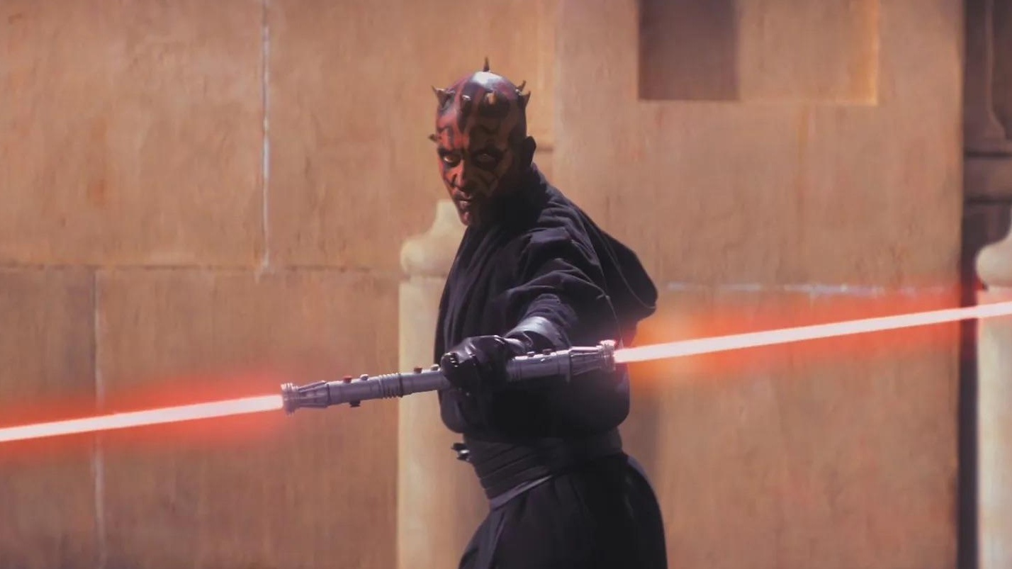 Darth Mauls Double Bladed Lightsaber 1