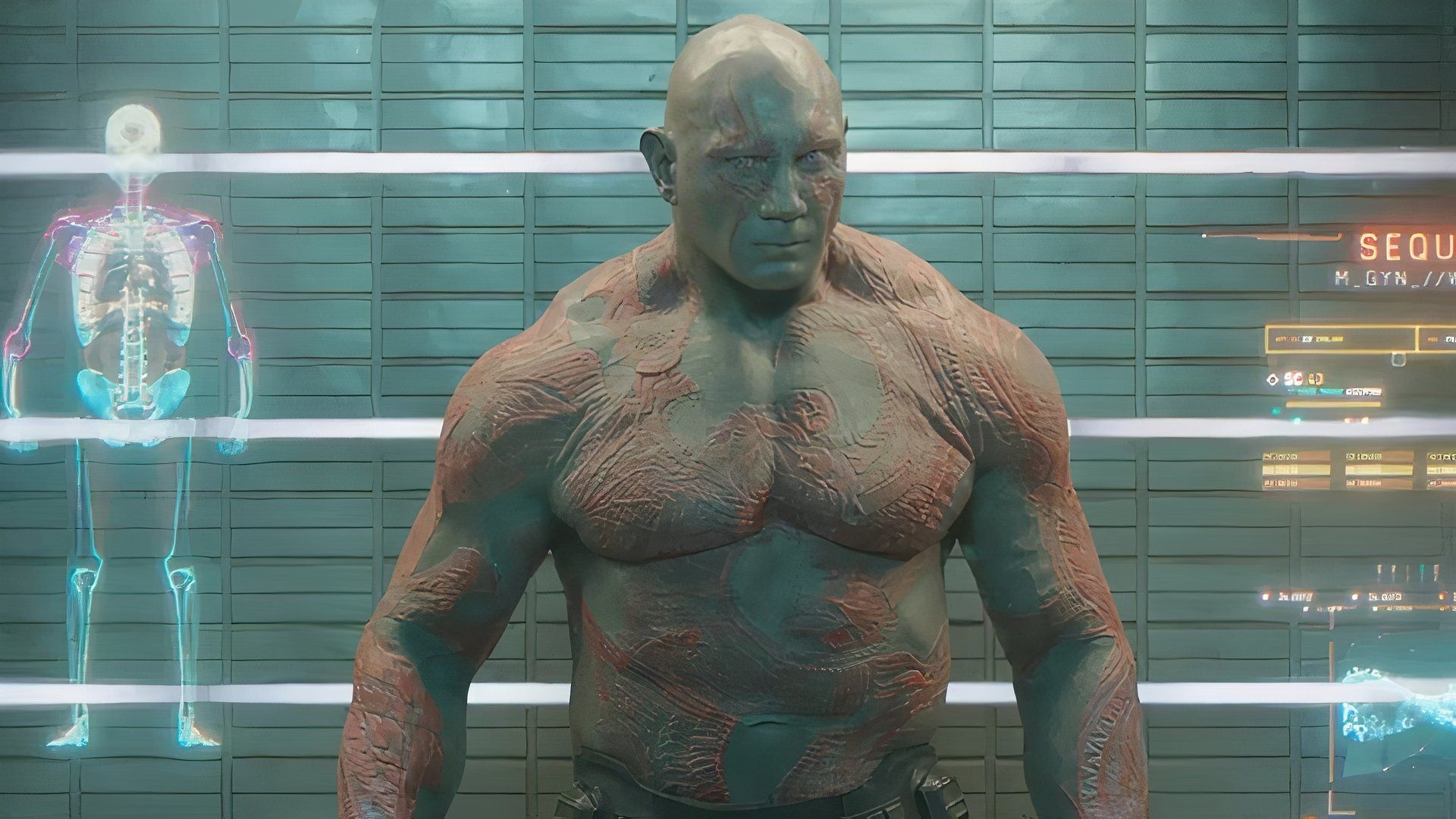 Dave Bautista in Guardians of the Galaxy