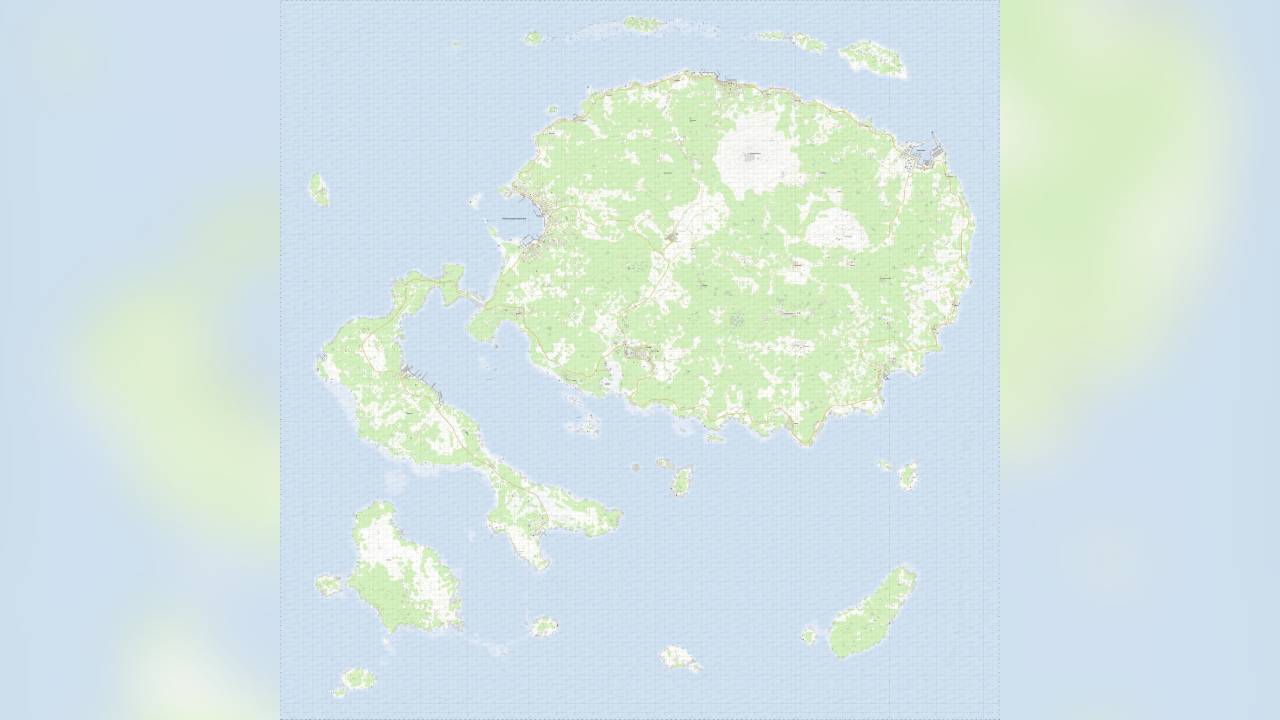 Day Z Map skaliert