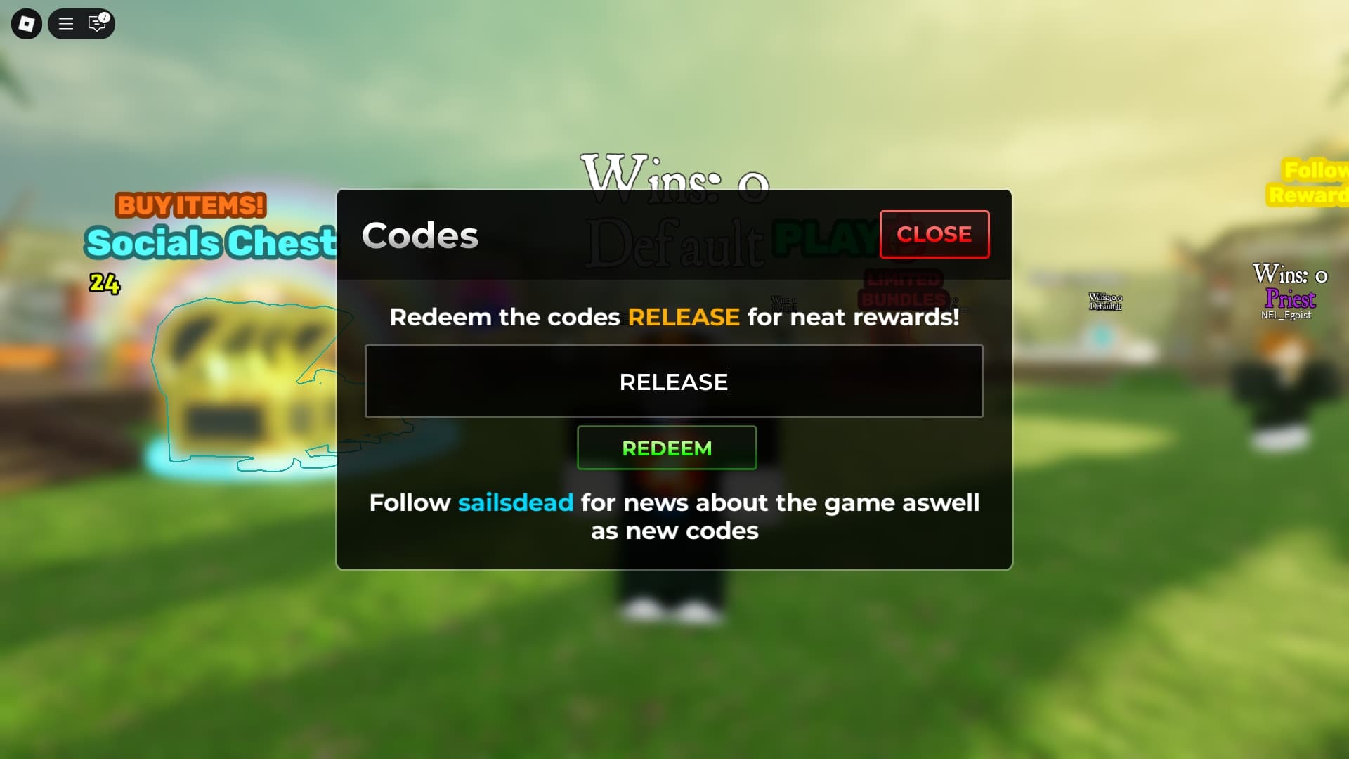 Dead Sails how to redeem codes