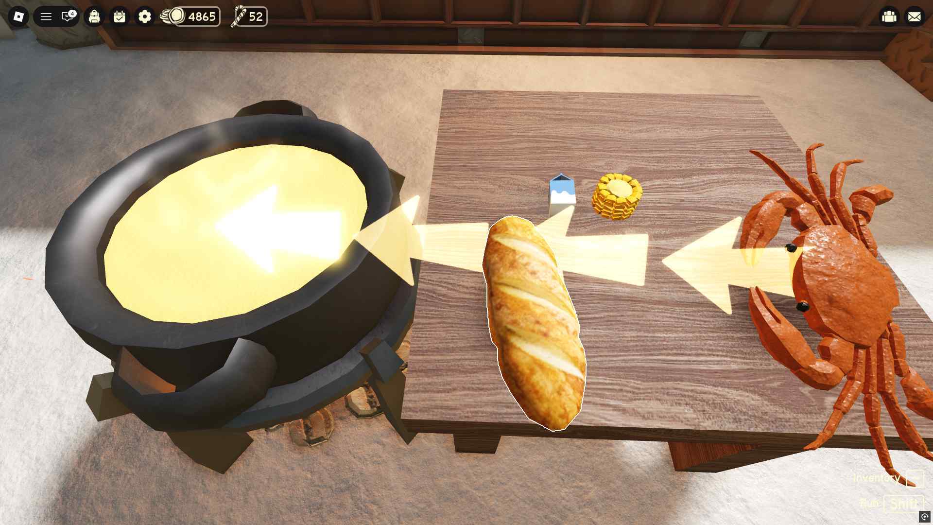 Deadly Delivery Cooking Menu 1