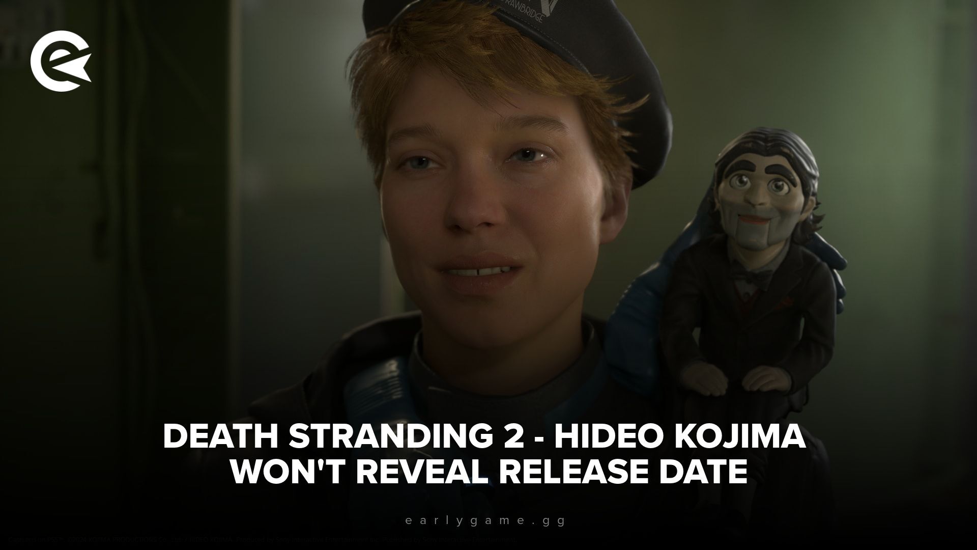 Death Stranding 2 already has a release date, but Kojima won't reveal it