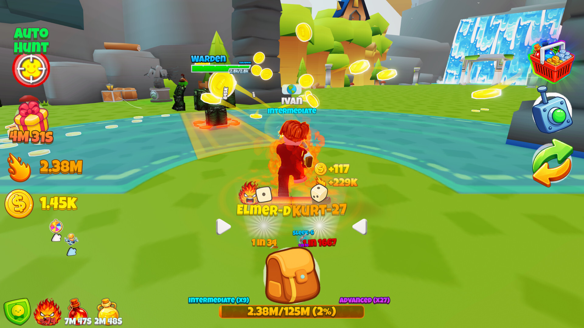 Defeating Enemies in Weapon RNG